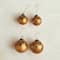 Hello Honey® 12 Pack 3" Multicolor Hand-Painted Glass Ball Ornaments with Holly Décor